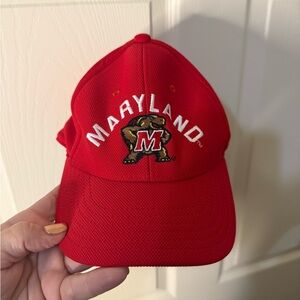 Under Armour Maryland Red Baseball Cap